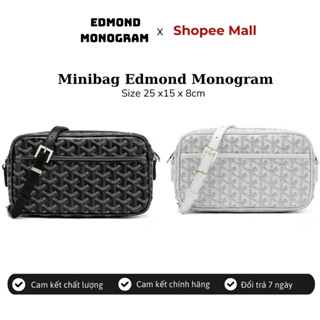 CHINH HANG Tui eo Cheo Minibag Edmond Maison Monogram Chinh Hang Th i Trang Ti n D ng G n Gang Shopee Vi t Nam