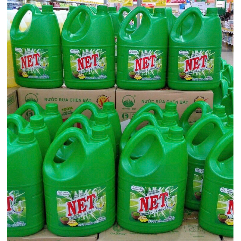 Nước Rửa Chén Net Tinh Chất Trà Xanh Và Gừng | Shopee Việt Nam