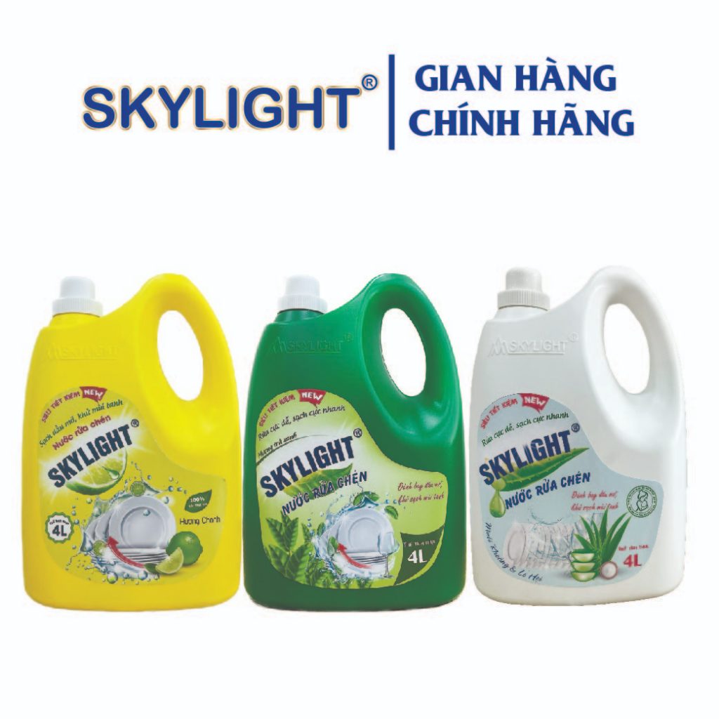 NƯỚC RỬA CHÉN CAO CẤP SKYLIGHT 4L | Shopee Việt Nam