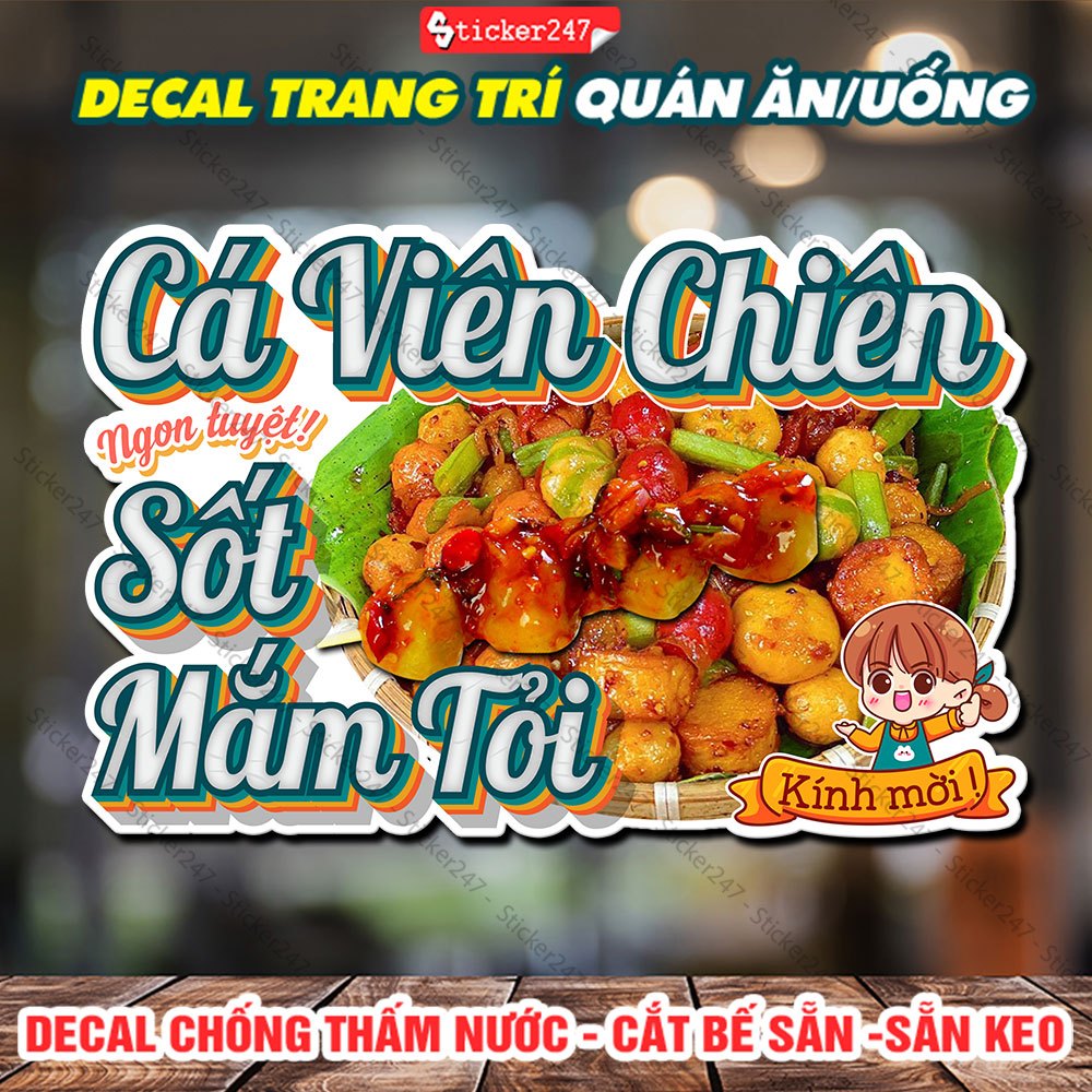 4. Hướng dẫn lựa chọn Decal Cá Viên Chiên phù hợp