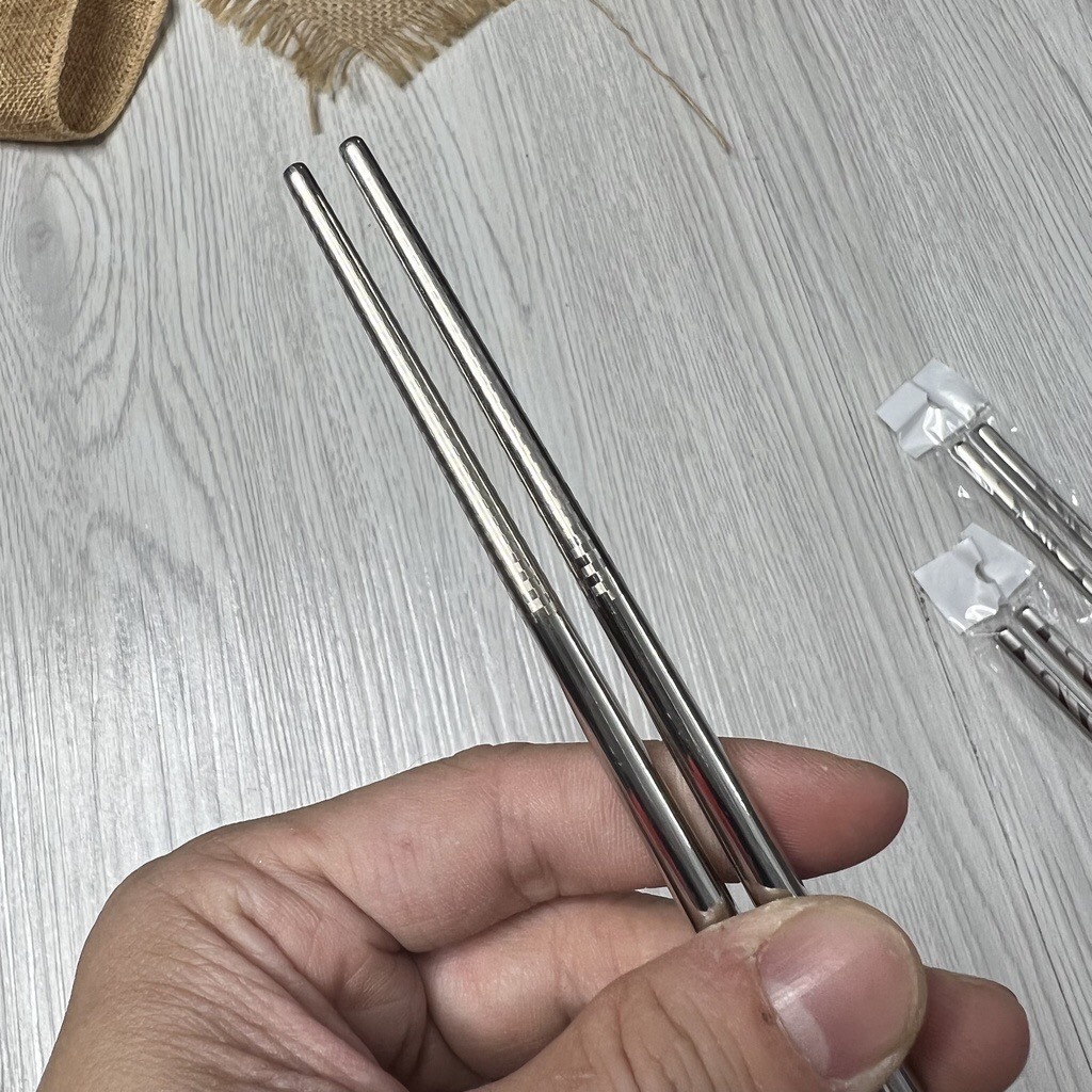Đũa chiên -  Xào Inox 304 Cao Cấp - Đũa dài chiên thức ăn chống văng Cao Cấp