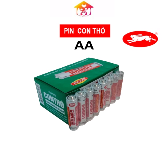 Pin Con Thỏ AA -Pin Tiểu-Pin Đồng Hồ- Pin Đồ Chơi Hàng Loại 1 Dung ...