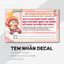 combo 1000 Tem dán cảm ơn shipper, NHÃN CÁM ƠN SHIPPER