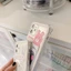 Ốp lưng iphone Thỏ Ốp điện thoại IP trong túi đựng thẻ ảnh iphone 7/7plus/8/8plus/x/11/12/13/14/15max/promax ct1003
