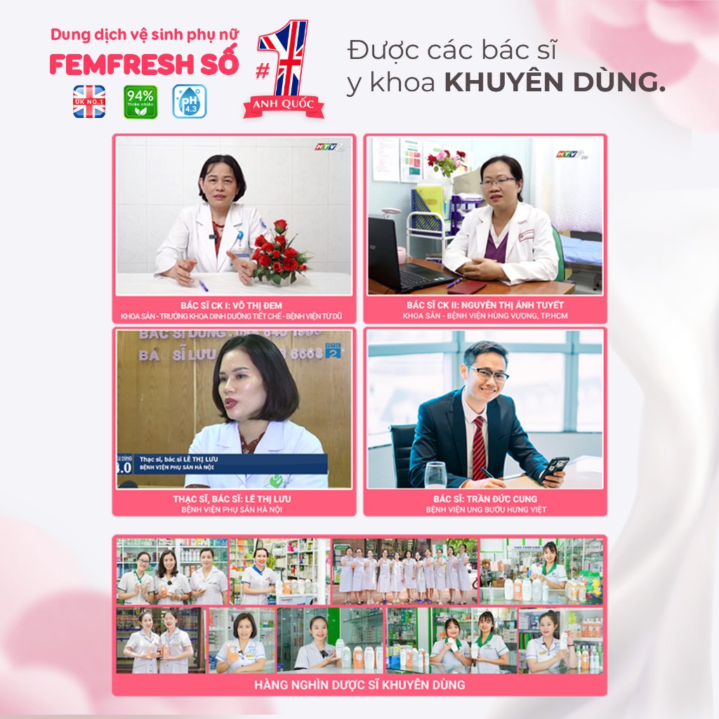 Ảnh Combo 2 Chai Dung Dịch Vệ Sinh Phụ Nữ Femfresh Hỗ Trợ Các Vấn Đề Phụ Khoa - Tặng Quà Hấp Dẫn 4