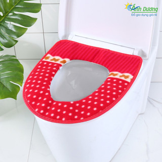 Lót bồn cầu mùa đông - Lót chống lạnh khi đi vệ sinh