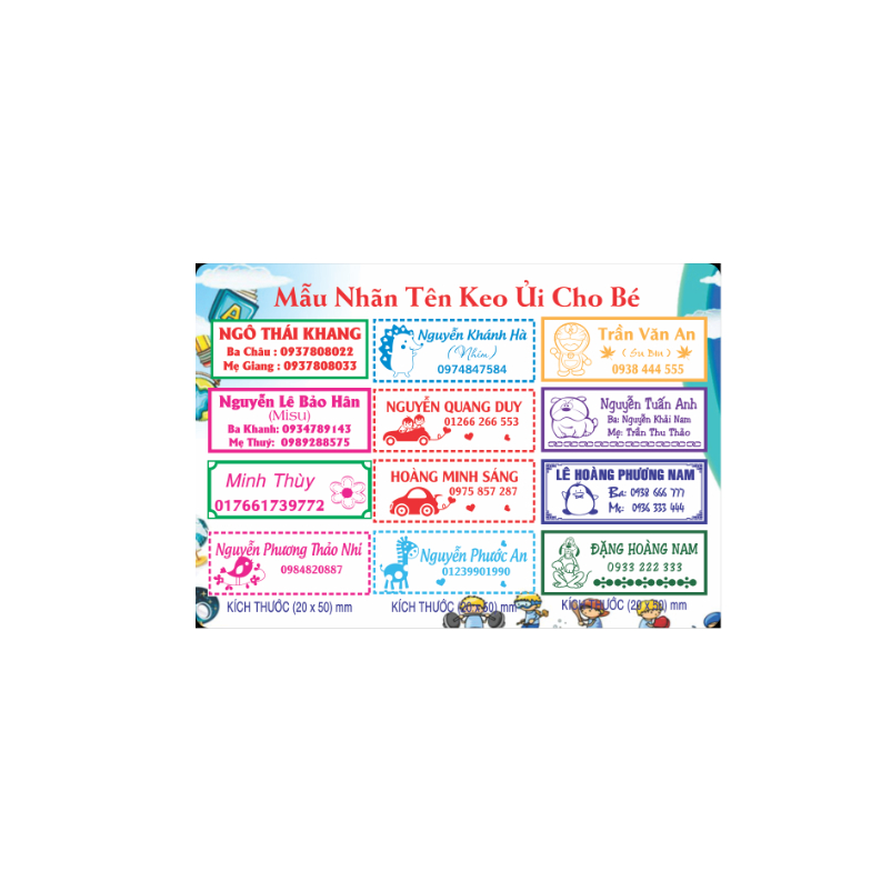 HÌNH ỦI NHIỆT-Sticker phù hiệu học sinh-trường học[THEO YÊU CẦU NHẮN TIN SHOP]- ủi trực tiếp lên vải, áo BẰNG BÀN ỦI