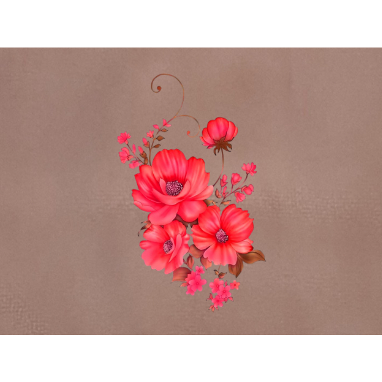 HÌNH HOA ỦI QUẦN ÁO [khuyến mãi ]in pet chuyển nhiệt- ủi trực tiếp lên vải, áo BẰNG BÀN ỦI rất đẹp-GIÁ KHUYẾN MÃI