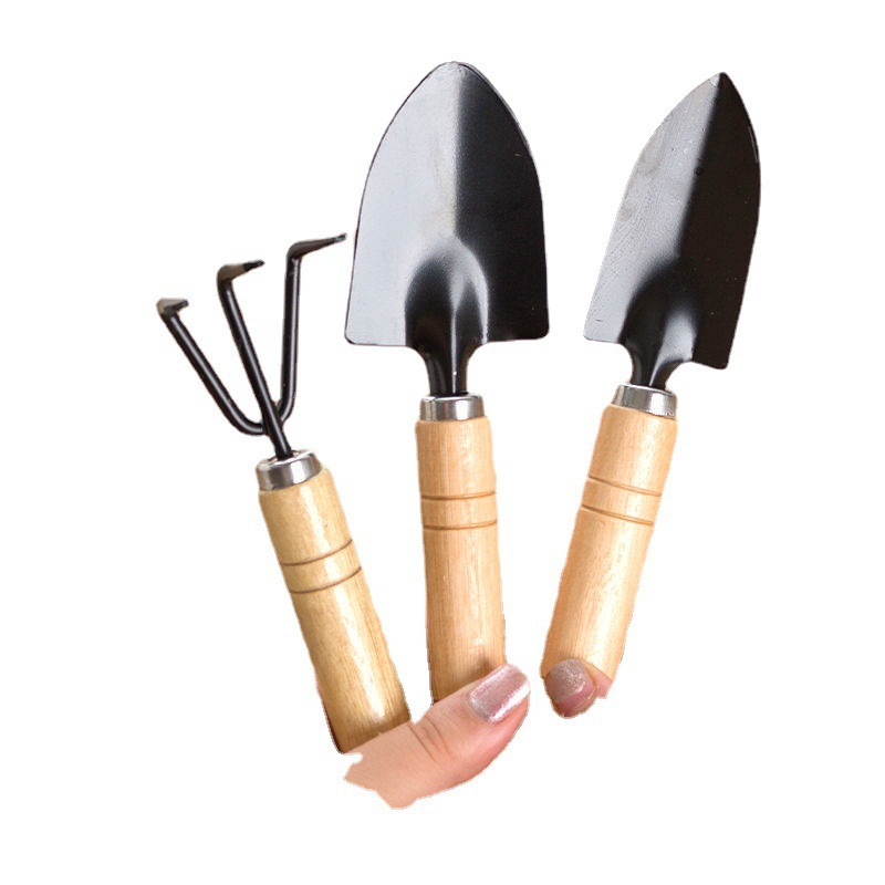 BỘ DỤNG CỤ TRỒNG CÂY 3 MÓN, XẺNG CÀO XỚI ĐẤT MINI, Phù Hợp Cho VƯỜN Rau Và Chậu Cây