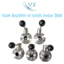 van bướm vi sinh tay rút clamp 25.4-38.1-50.8-63,5-76.2