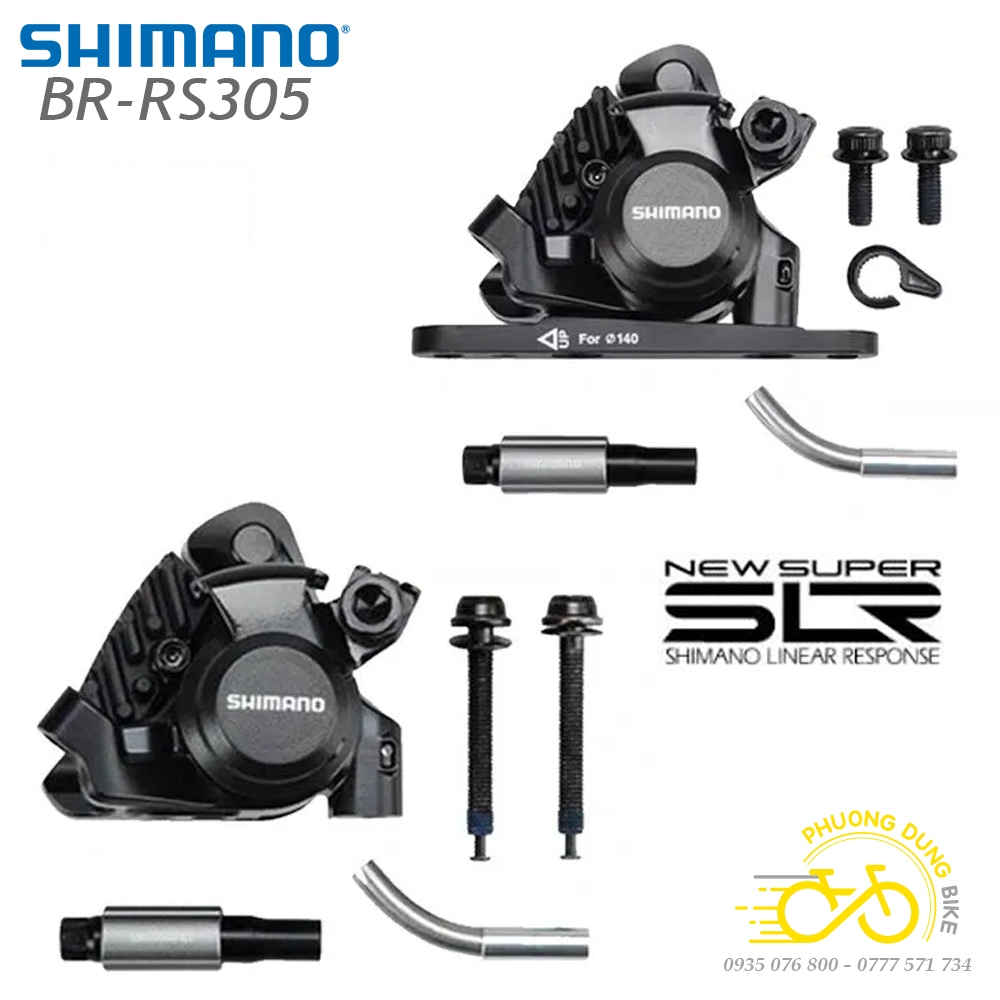 Bộ Cụm phanh thắng đĩa cho xe đạp Road SHIMANO BR RS305 | Shopee Việt Nam