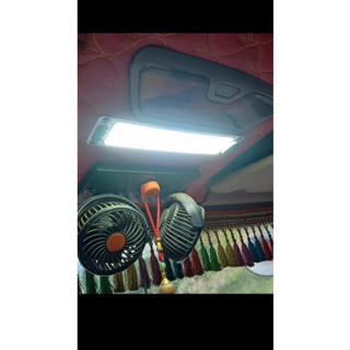 Đèn led trần COB, Đèn led trần xe tải ô tô xe máy dùng chung điện 12v và 24v.