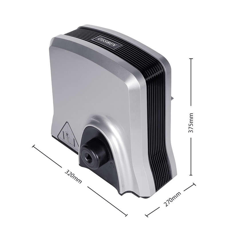 Motor cổng lùa tự động Ossden K20 có tích điện (mất điện vẫn sử dụng được) chưa gồm ray