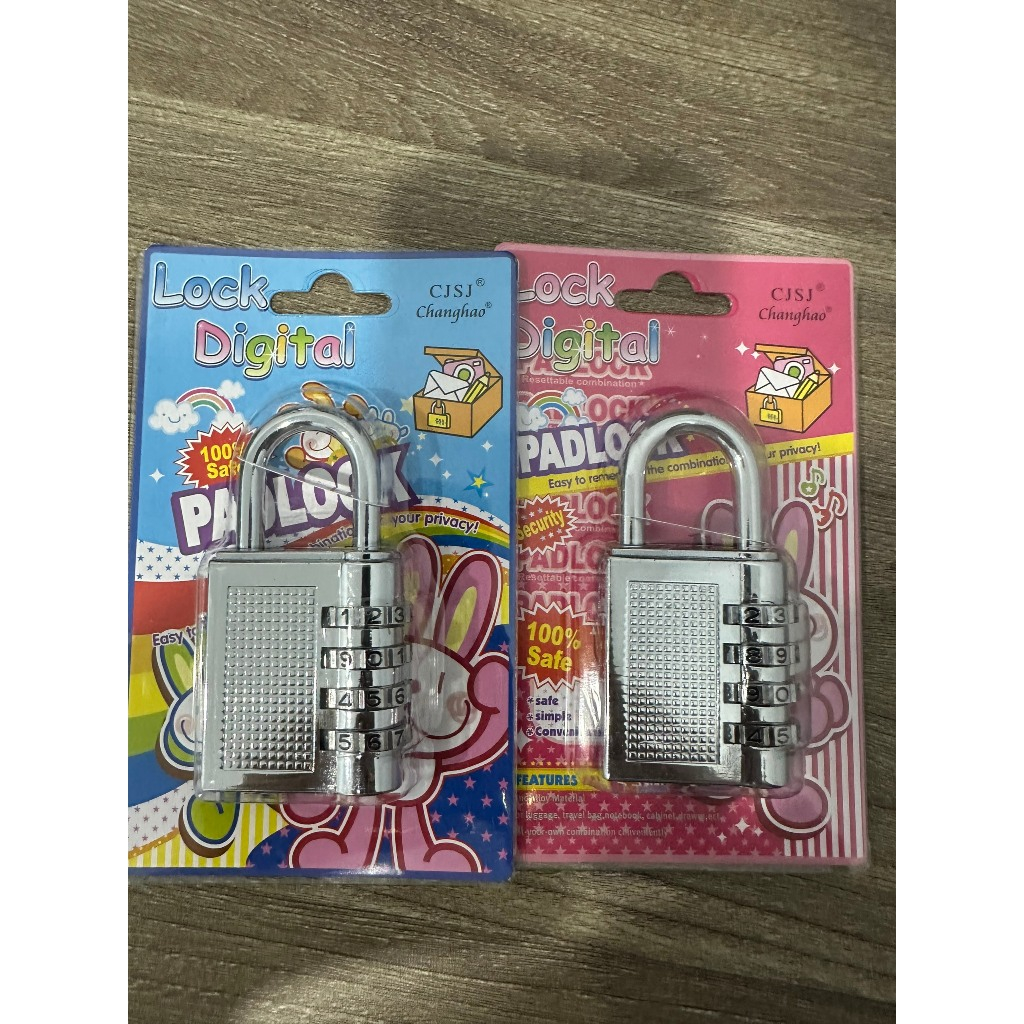 (Loại 4 số) Ổ Khoá Mặc Định Mật Khẩu Mini Thay Đổi Mật Mã Khoá Vali Đi Du Lịch, Tủ, Cửa Phòng