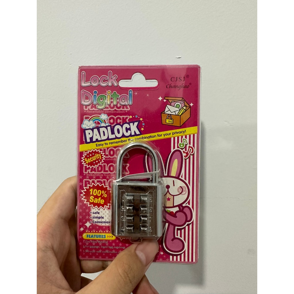 (Loại 8 số) Ổ Khoá Mặc Định Mật Khẩu Mini Thay Đổi Mật Mã Khoá Vali Đi Du Lịch, Tủ, Cửa Phòng