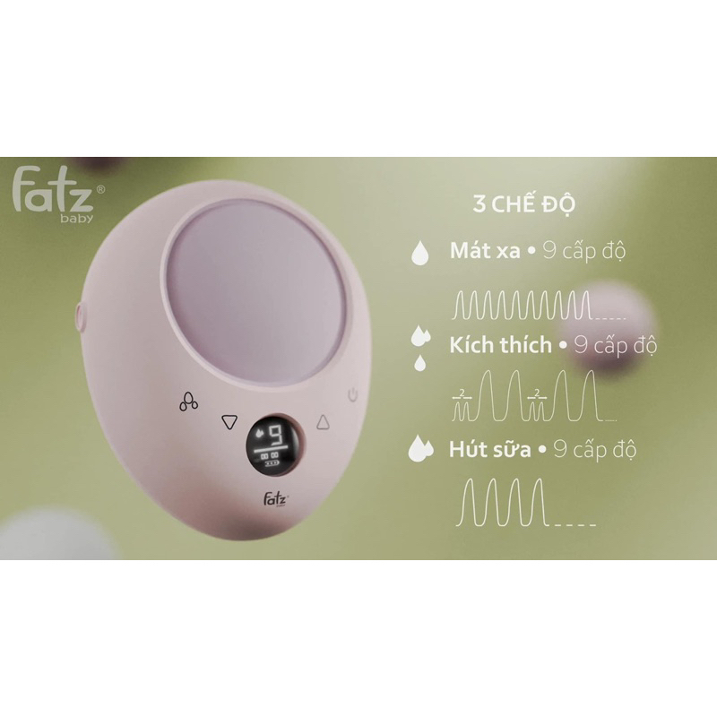 Ảnh Máy hút sữa điện đôi rảnh tay Twinfree 2 FATZBABY FB1311SD 3 chế độ mát xa/kích thích/hút sữa 9 cấp tích kèm pin sạc 4
