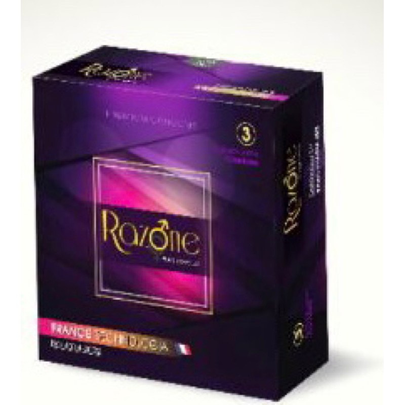 Bao cao su Razone loại trơn- Hộp 3 cái | Shopee Việt Nam