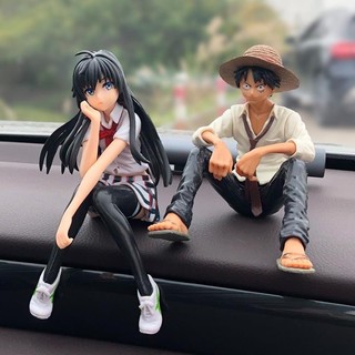 Mô Hình Nhân Vật Hoạt Hình Luffy Trong One Piece Trang Trí Nội Thất Ô Tô