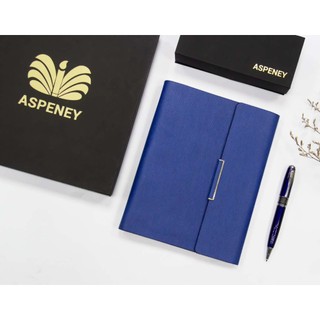Set Quà Tặng Sổ da Bút ký EPI & EXCEPTION ASPENEY