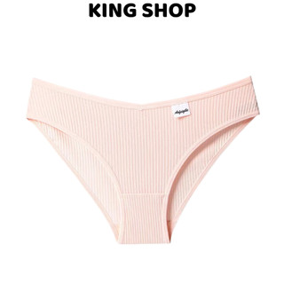 Quần lót nữ cotton sexy gân tăm ôm nữa mông mềm mại co dãn sịn sò King Shop L-246