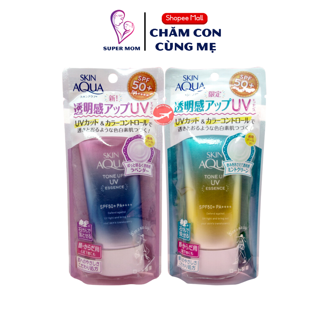 Ảnh Kem Chống Nắng Skin Aqua Tone Up UV SPF 50+ hàng Nội Địa Nhật Bản 80g 1