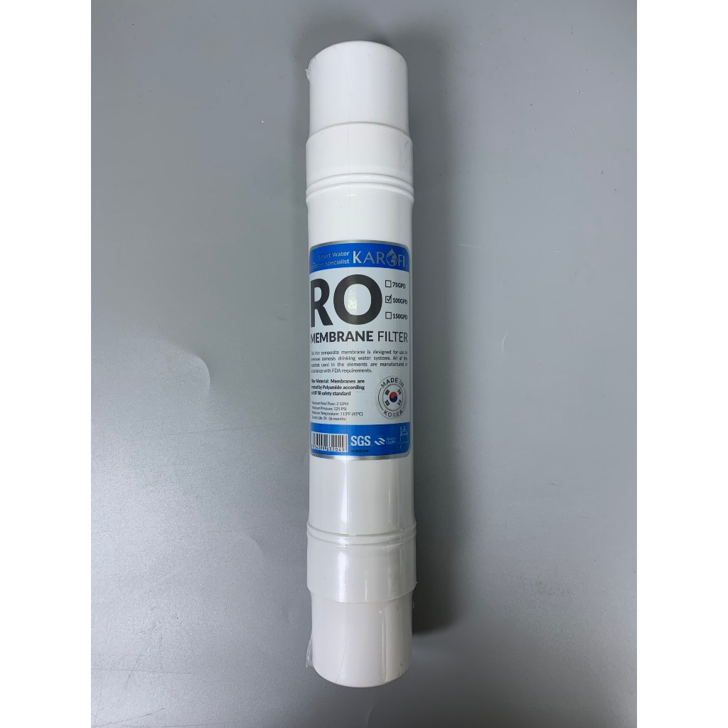 Combo 9 Lõi Lọc Nước Karofi Gồm Lõi 123 Livotec - Màng RO Hàn 100GPD Membrane - Lõi Chức Năng T33 Mineral Far ORP Nano