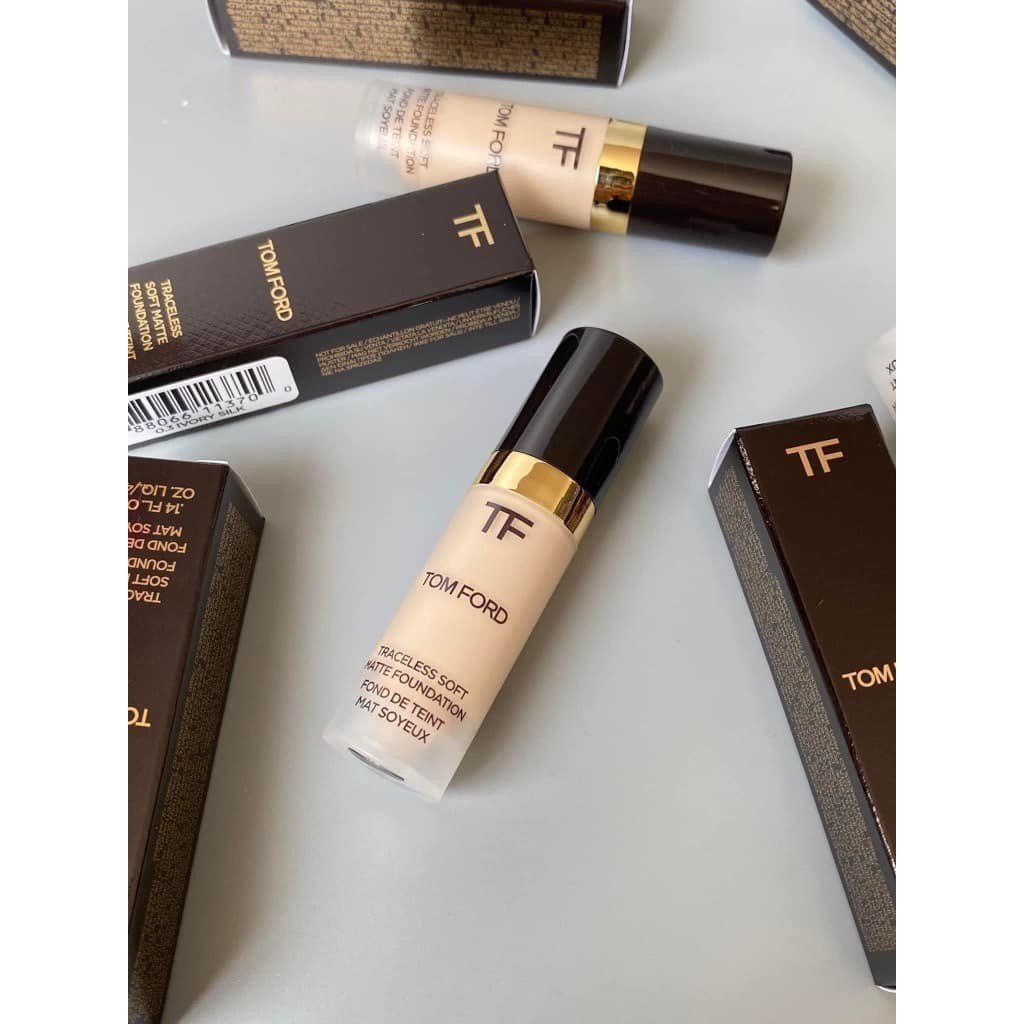 Kem nền Tom Ford Traceless Soft Matte Foundation mini 4ml 0 3 ivory silk Shopee Việt Nam