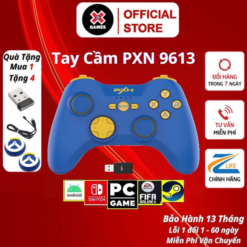 Tay cầm chơi game fifa online 4 PXN 9613 V2 / P3, tay cầm chơi game PXN ...