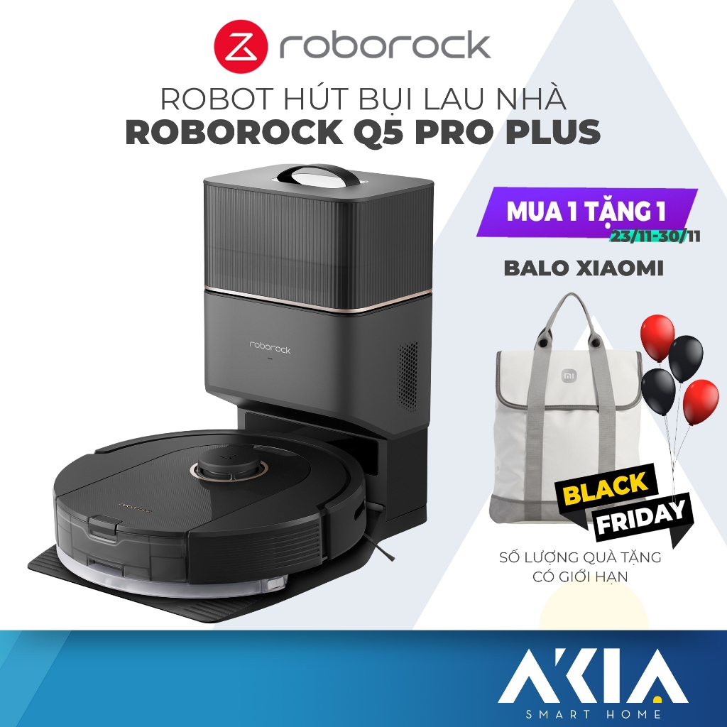 Robot Hút Bụi Lau Nhà Roborock Q5 Pro Plus Chính hãng