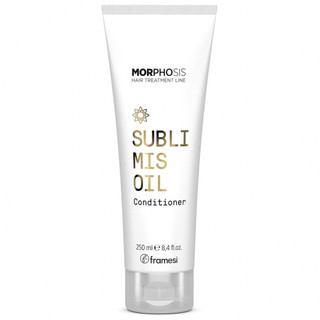 Dầu xả làm mượt tóc cung cấp độ ẩm, làm cho tóc vào nếp ngay lập tức Framesi MORPHOSIS SUBLIMIS OIL CONDITIONER 1000ml