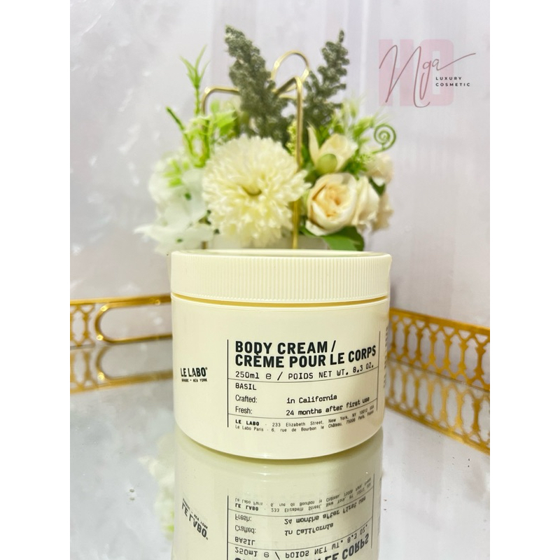 Le Labo Body Cream Kem dưỡng thể Le Labo Basil hũ 250ml Shopee Việt Nam