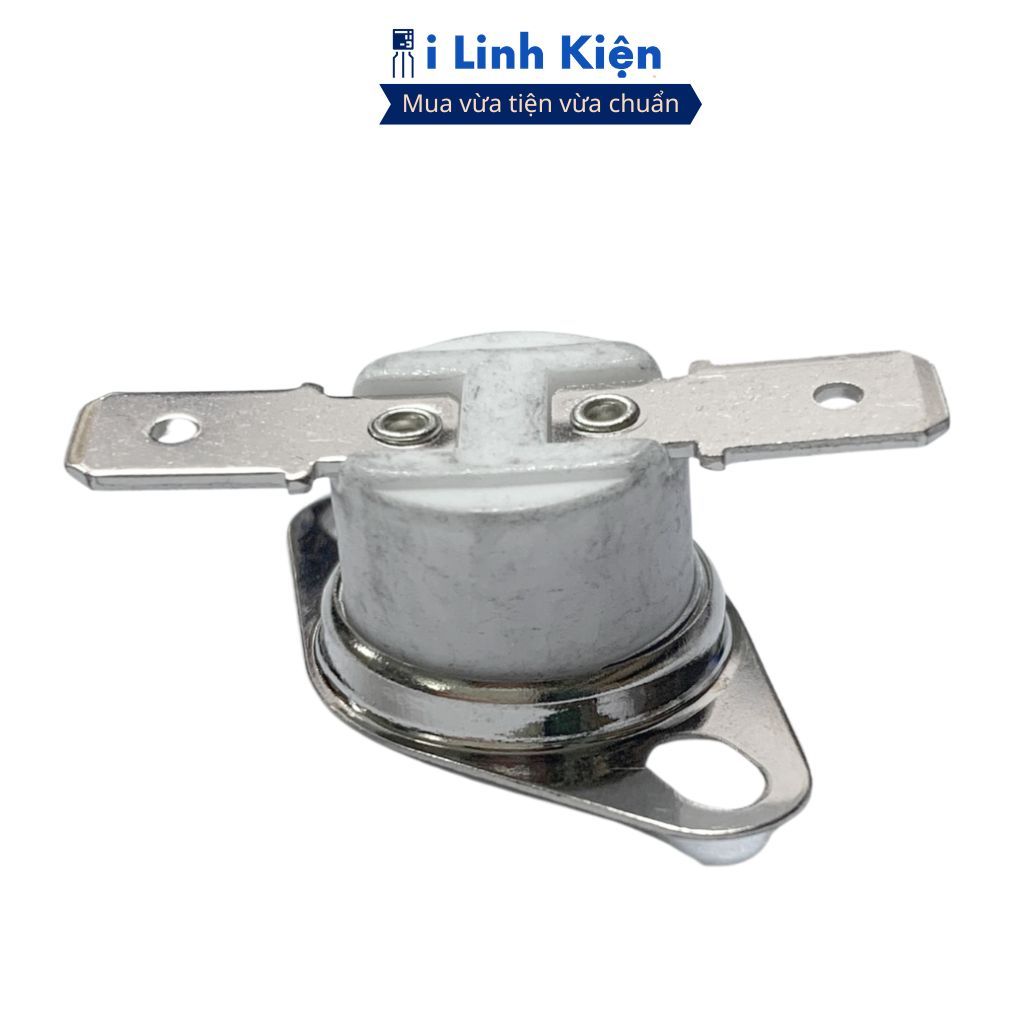 Rơ le nhiệt KSD301 giá trị từ 85-125 độ thường đóng đế sứ chịu nhiệt chất lượng ilinhkien