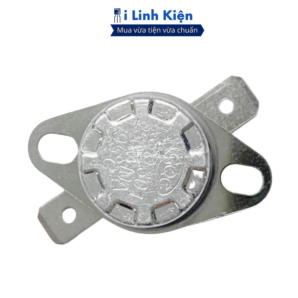 Rơ le nhiệt KSD301 giá trị từ 85-125 độ thường đóng đế sứ chịu nhiệt chất lượng ilinhkien