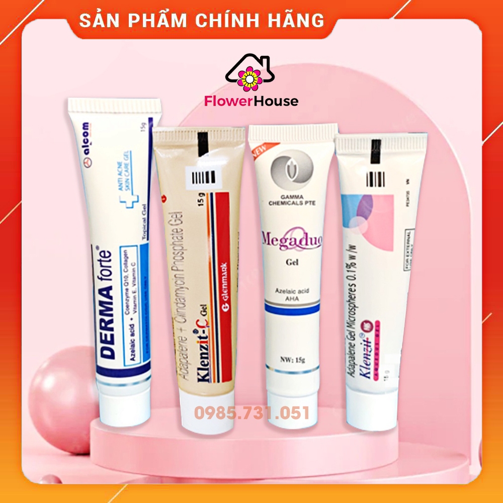 Klenzit_Ms C Megaduo Gel Derma Forte Giảm Thâm Mụn 15g Chính Hãng