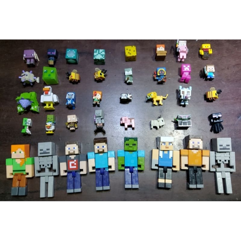 Mô hình sưu tầm Minecraft Minifigures Chính Hãng Mattel Ngẫu Nhiên ...