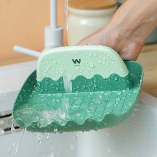 Kệ gác đũa thìa, để nắp vung có khay hứng nước, không rớt đồ ăn, cặn bẩn ra ngoài