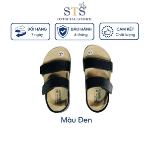 Giày Sandal Trẻ Em Bioline đế trấu quai dán cao cấp êm ái cho bé mã STK07 BH 6 tháng