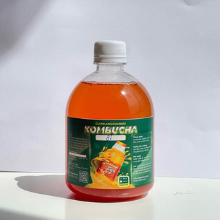 Kombucha Trái Cây 500ml Đủ Vị - Trà Lên Men Nguyên Chất Không Chất Bảo Quản