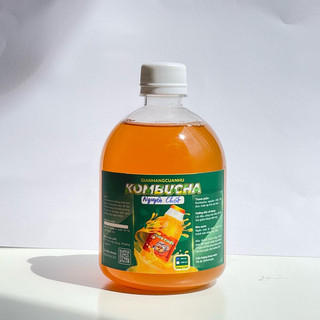 Kombucha Trái Cây 500ml Đủ Vị - Trà Lên Men Nguyên Chất Không Chất Bảo Quản