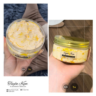 KEM CỐT Ủ 500G [tặng kèm bột tẩy tbc + muỗng]