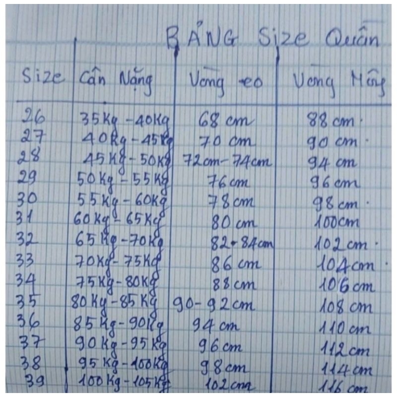 Quần tây âu body Li Na