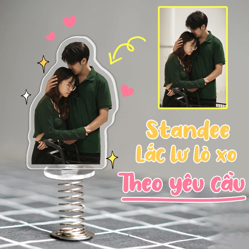 ( QUÀ 8/3 ) Móc Khoá Phụ Kiện Trang Trí In Theo Yêu Cầu Trí - Decors