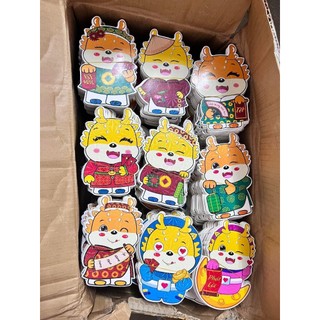 Combo 10 Bao lì xì chibi phản quang tết hot trend 2024 dễ thương,lì xì hình thú chibi may mắn tài lộc đẹp độc lạ { H }