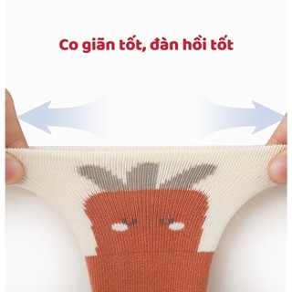 Tất chống trượt, tất cổ cao Nemo Baby mềm mại cho bé 0 đến 5 tuổi