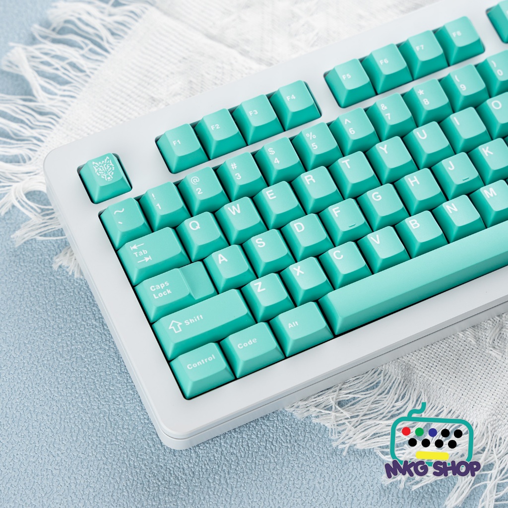 Keycap Aifei Tiffany | ABS doubleshot | cherry profile | 114 nút bàn ...