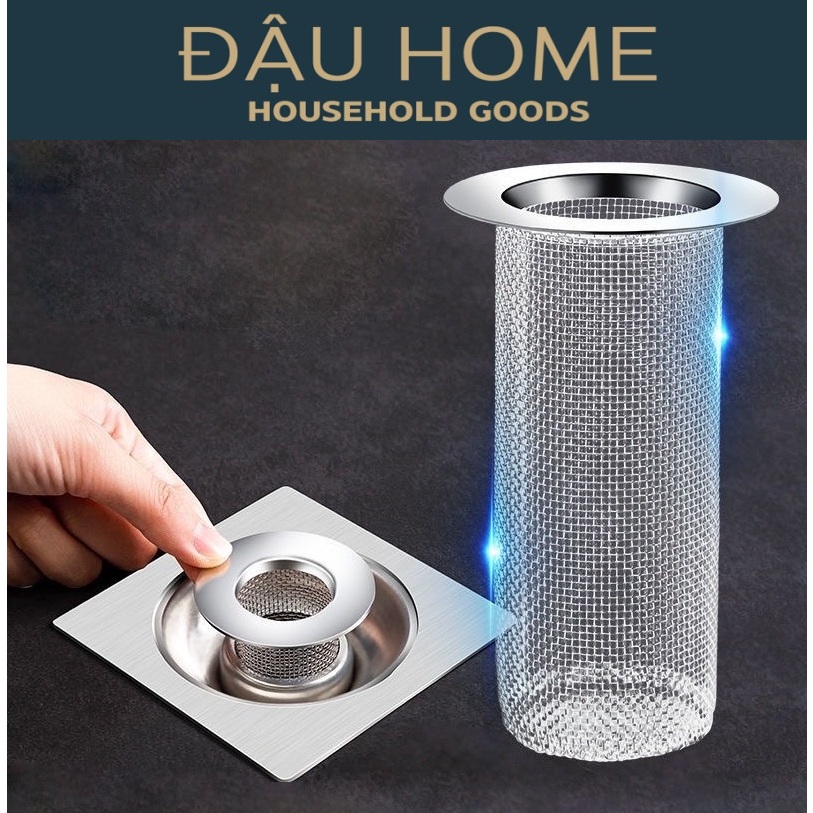 Giỏ lưới lọc rác thoát nước nhanh ống cống nhà tắm, lavabo, bồn rửa ...