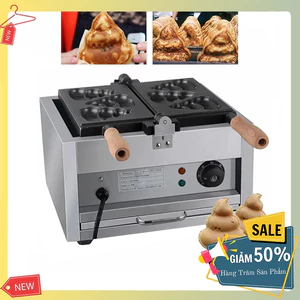 Máy làm bánh 1600W nướng làm bánh đường phố ngộ nghĩnh
