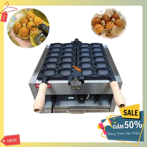 Máy làm bánh quả trứng 2000W kiểm soát nhiệt độ chính xác, bánh thơm ngon