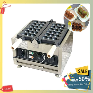 Máy làm hồ lô 6 xiên 3 1600W sản phẩm hot trend độc đáo, bánh thơm ngon