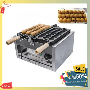 Máy làm bánh hồ lô, máy làm bánh que hồ lô 1600W điều chỉnh 50 - 300 độ, hẹn giờ chính xác